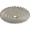 Ekena Millwork Eryn Ceiling Medallion (Fits Canopies up to 4"), 24 3/4"OD x 3 1/4"ID x 1 7/8"P, Pearl White CM24ENPWS - alternate 3